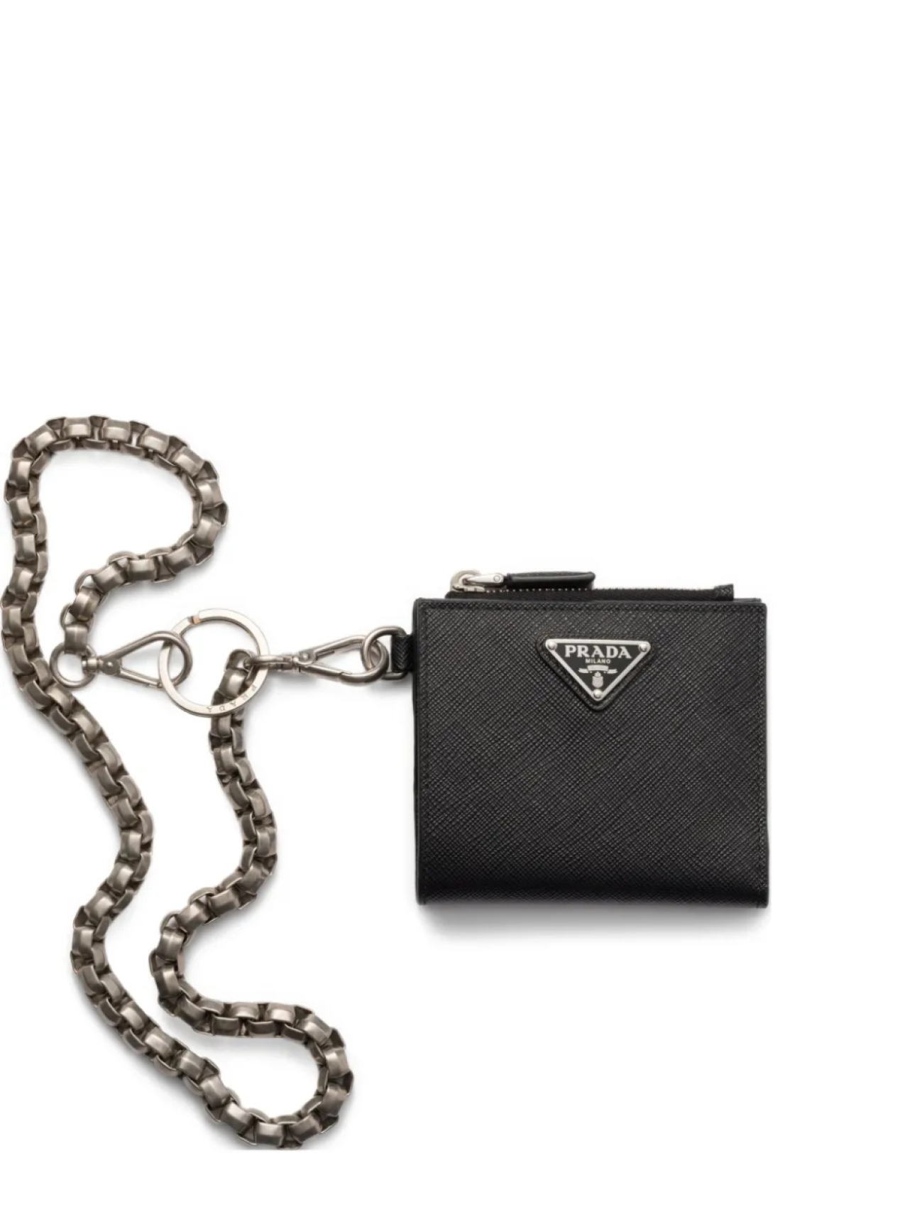 

Prada кошелек на цепочке, черный