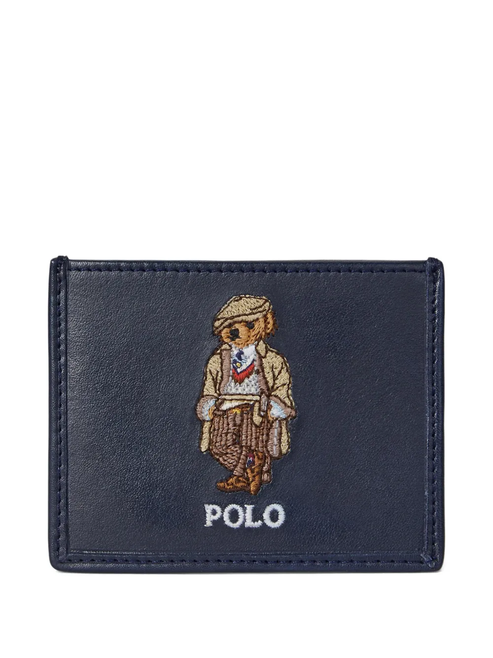 

Картхолдер с логотипом POLO RALPH LAUREN, синий