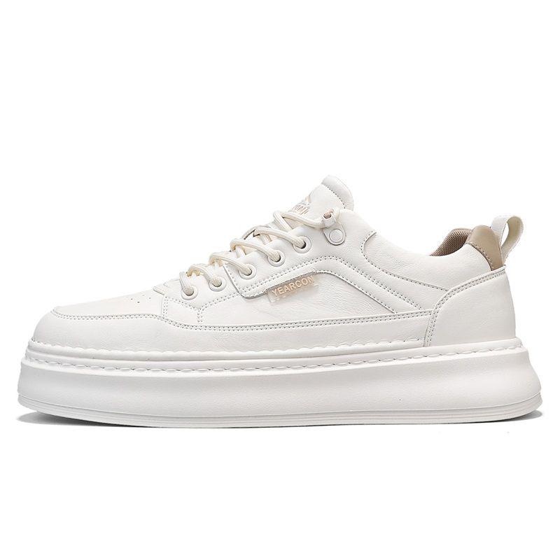 

Мужские низкие скейтбордистские кроссовки из коллекции Casual Collection с противоскользящим покрытием Yearcon, экрю