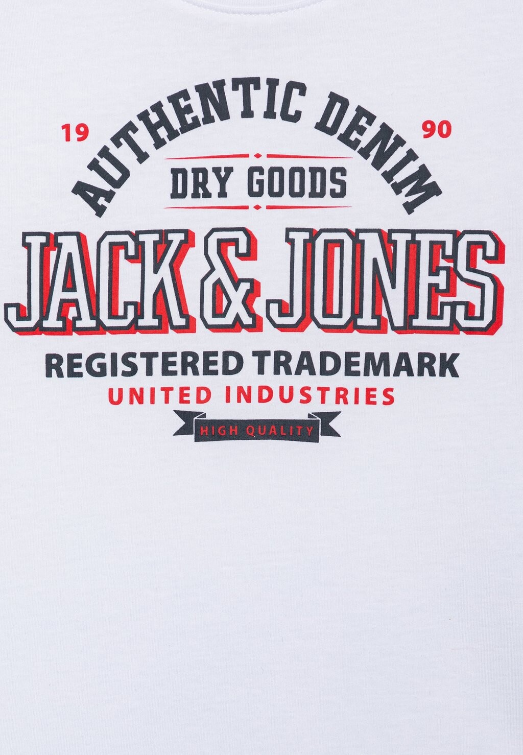 

Футболка JJELOGO TEE SS O-NECK 2 COL NOOS Jack & Jones, белый