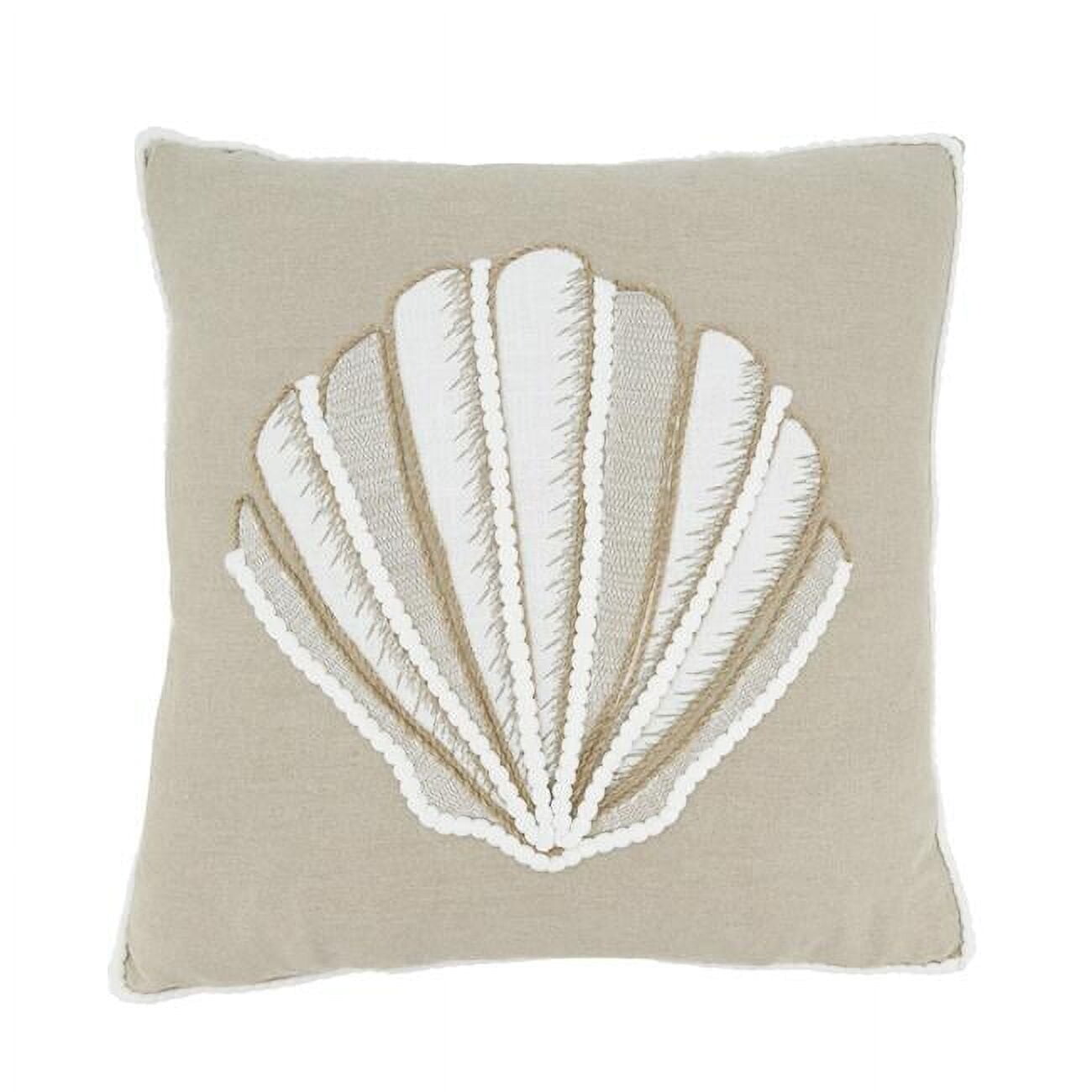 

Чехол на подушку Saro Lifestyle Sandy Shore Seashell