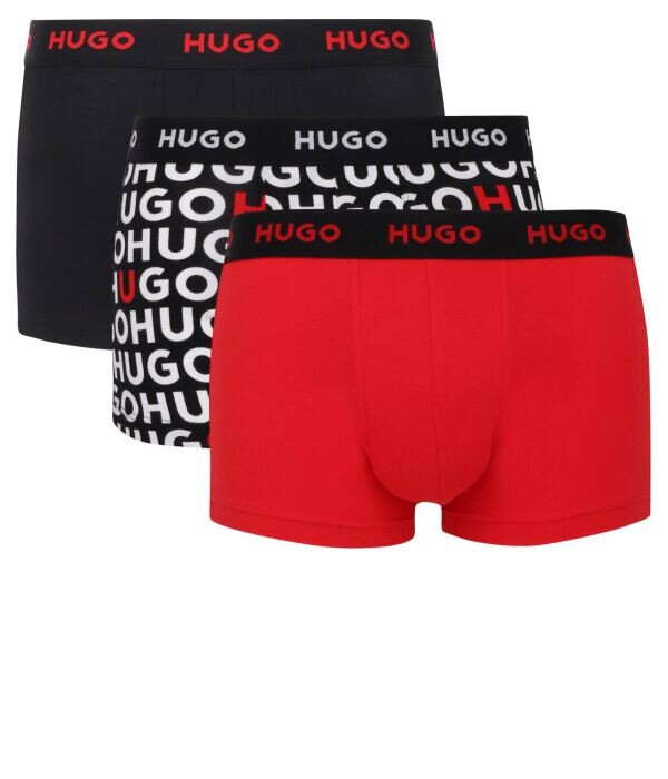 

Боксеры мужские Hugo Bodywear хлопковые 3 шт, мультиколор