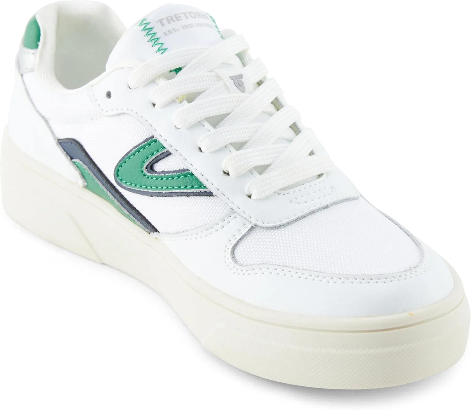Мужские кроссовки TRETORN Harlow, White Green — фото 2