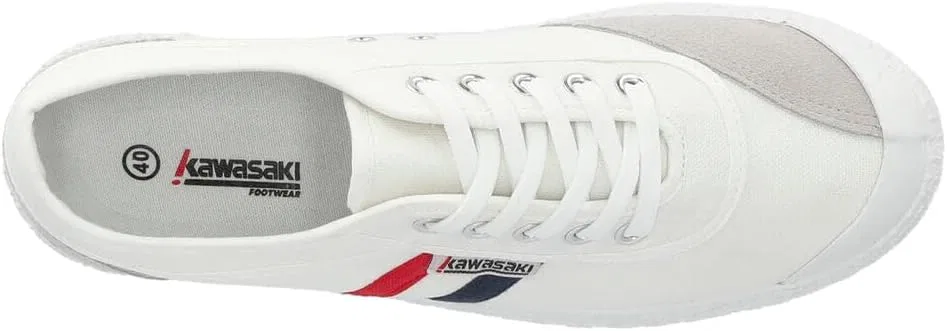 Кроссовки Kawasaki Unisex Retro 3.0 из парусины, 1002 White — фото 4