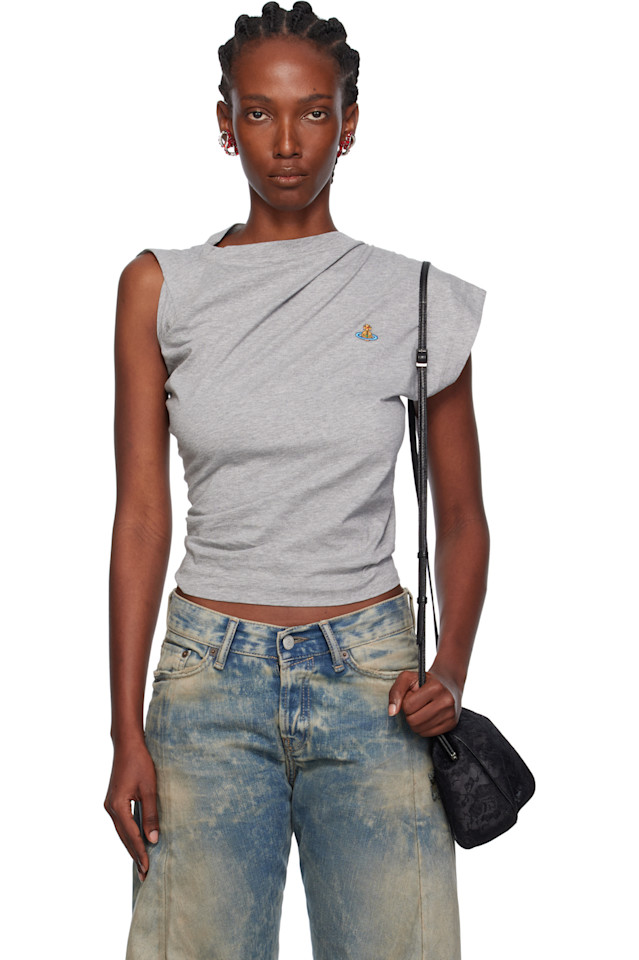 

Vivienne Westwood Серая футболка Hebo