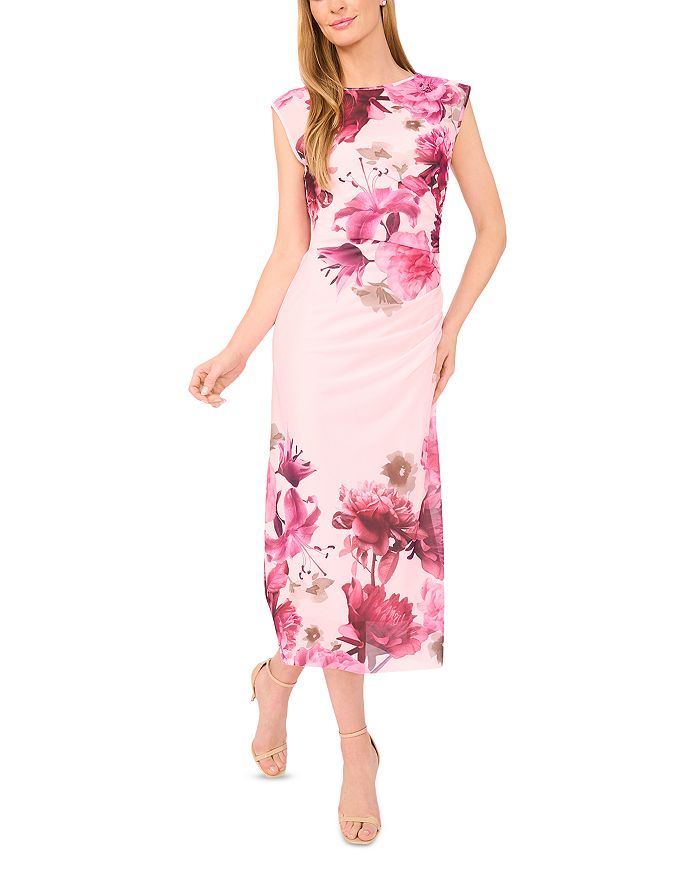 

Бесплатное платье-колонна из сетки Ted Baker, розовый