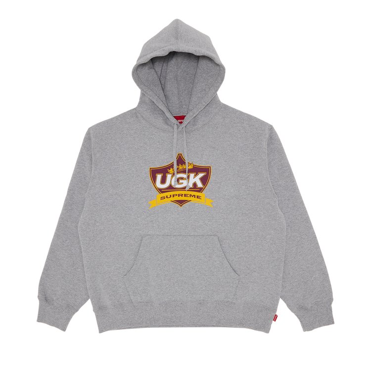 

Толстовка Supreme UGK Hooded Sweatshirt, серый