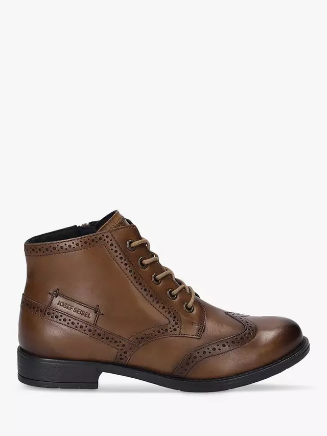 

Ботильоны Josef Seibel Simona 08 Leather Brogue, коричневый