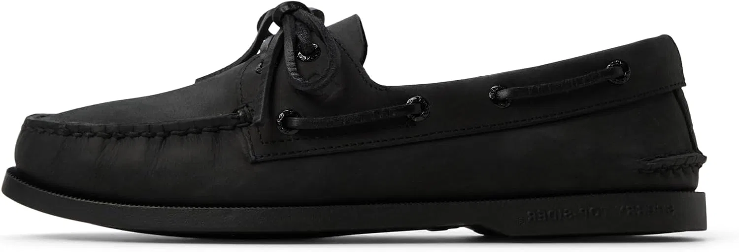 Мокасины Sperry Authentic Original 2-Eye Boat Shoe, черный