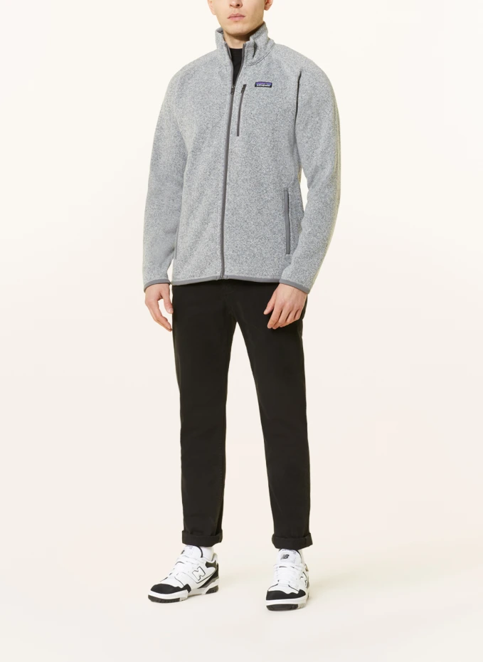 Вязаная флисовая куртка better sweater Patagonia, серый — фото 2