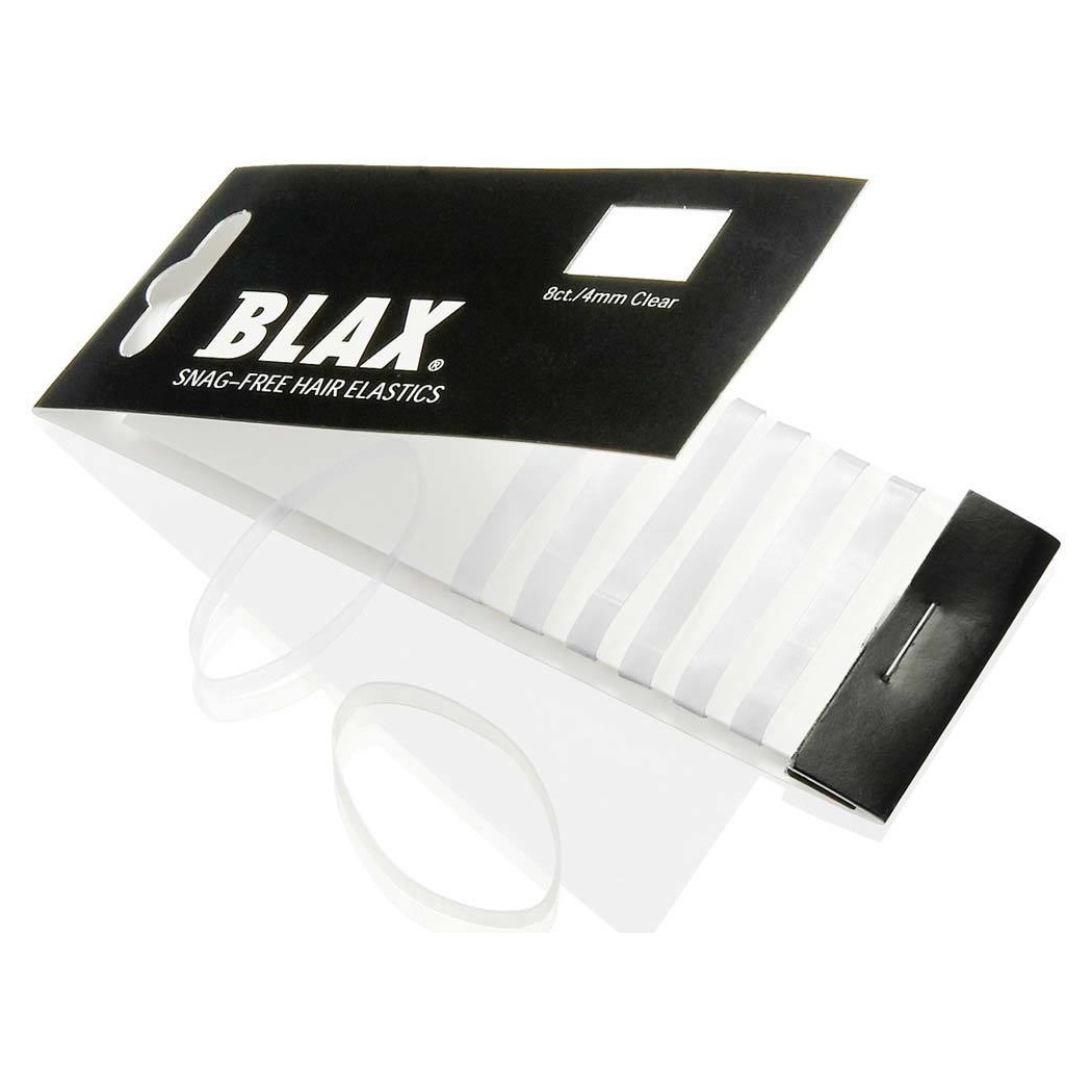 

Резинка для волос haargummis / 4 mm Blax, clear, количество 8 шт.