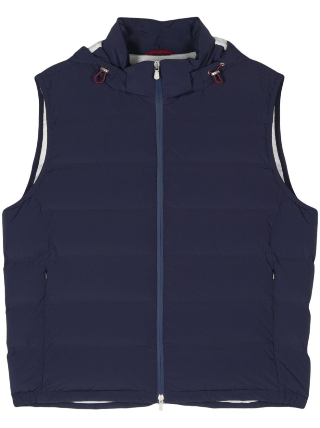 

Brunello Cucinelli дутый жилет, синий