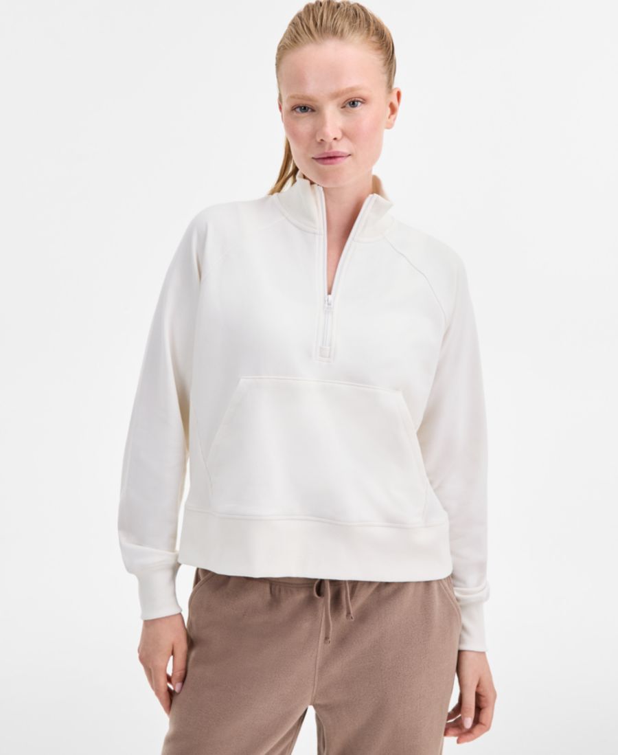 

Женская флисовая толстовка на молнии до середины груди, эксклюзивно для Macy's ID Ideology, Tofu