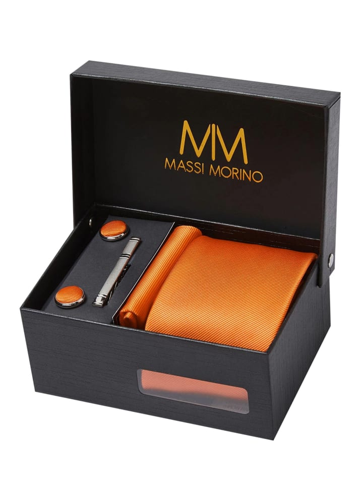 

Галстук Massi Morino , оранжевый