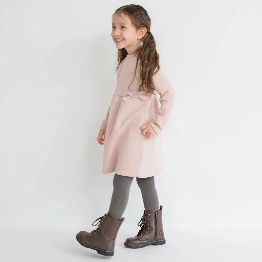 Платье с флисовой подкладкой и поясом-лентой Branshes, pink — фото 3