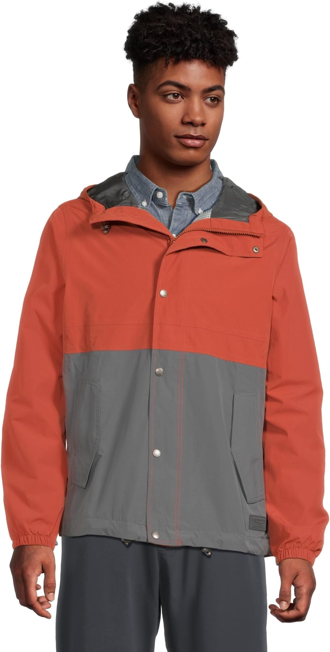 

Мужская куртка Mountain Classic Rain Jacket Regular L.L.Bean, Light Mahogany/Iron