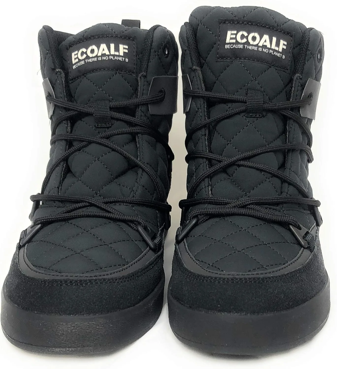 Снежные сапоги ECOALF, зимние сапоги, унисекс, изготовлены из водонепроницаемого полиэстера и пластиковых бутылок, черный — фото 2