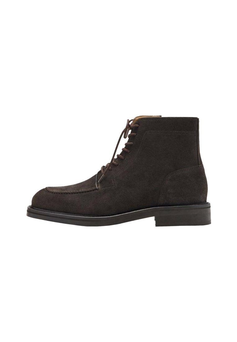 

Ботинки Mango Lace-up ankle boots, Brown