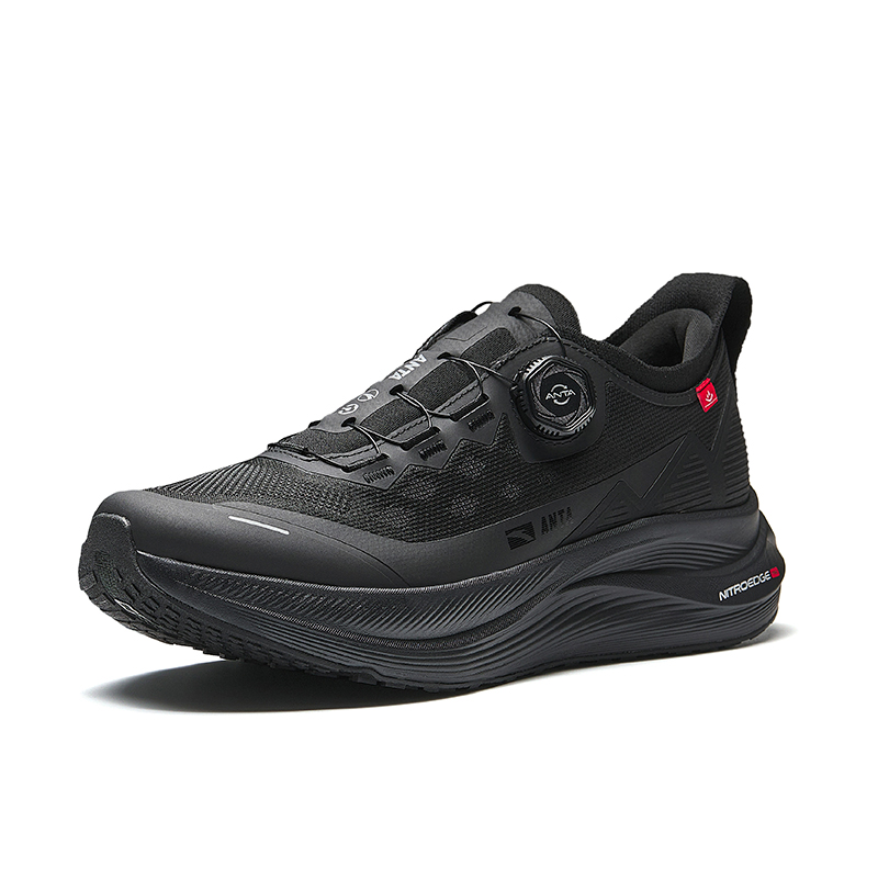 ANTA Базовые черные тренировочные кроссовки для мужчин, цвет Basic Black — фото 2