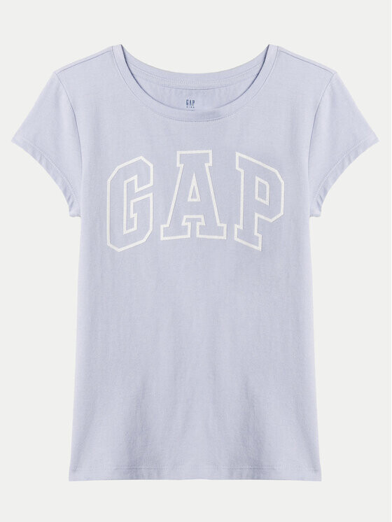 

Футболка стандартного кроя Gap, голубой