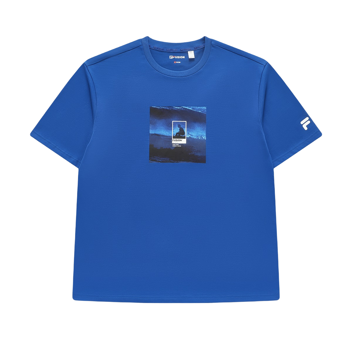 

Футболка унисекс Distant Blue FILA FUSION, синий