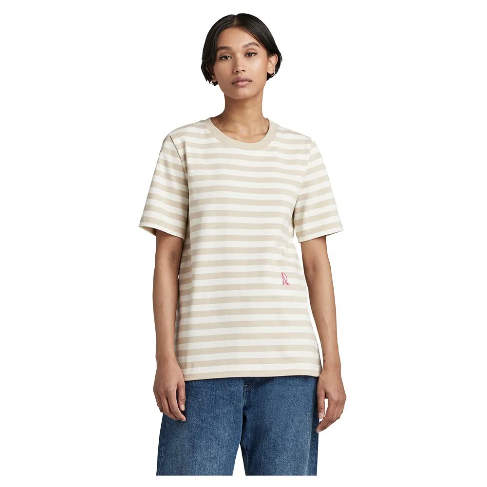 

Футболка G-Star Small Raw Gr Stripe, бежевый