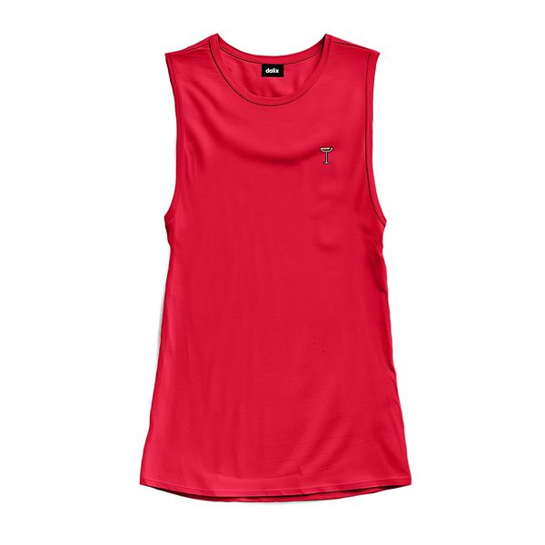 

Женский топ muscle tank цвета coffee martini Dalix, Red