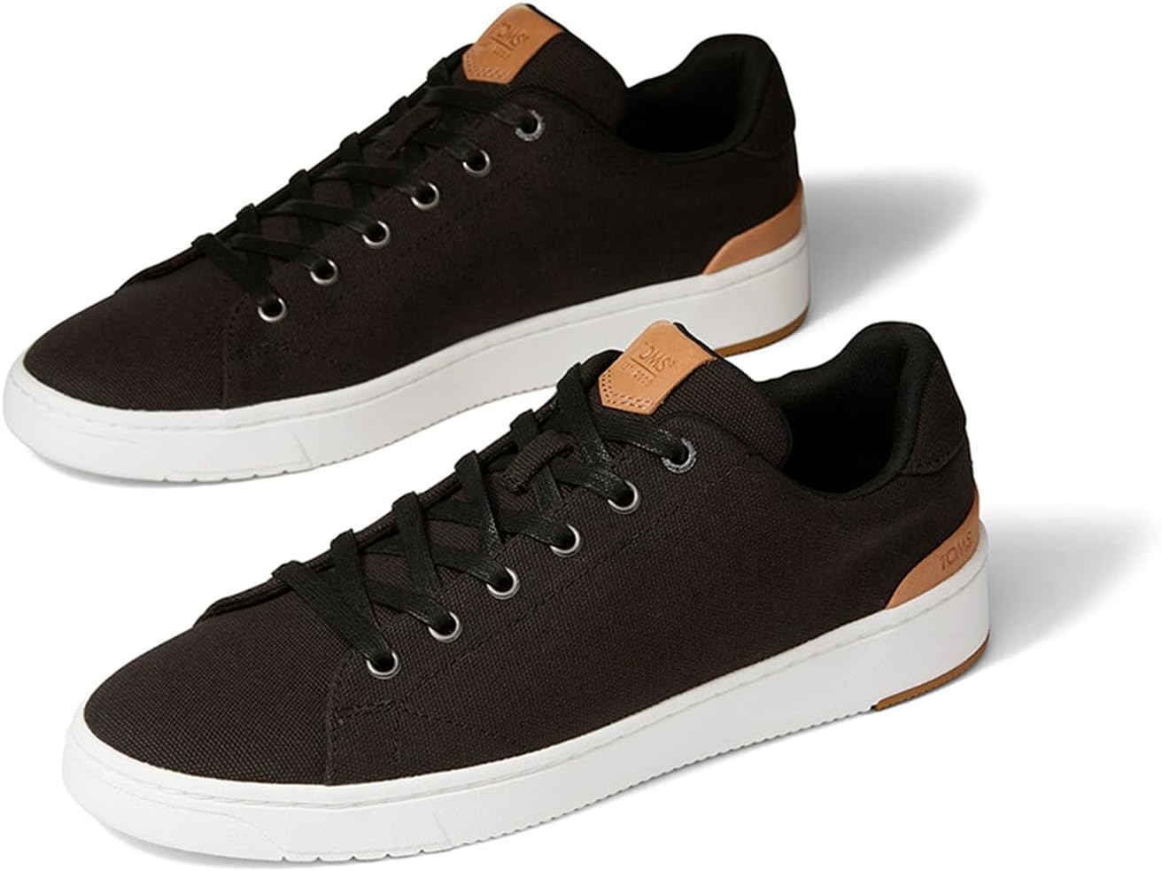 Мужские кроссовки TOMS Trvl Lite Low на шнуровке, черный — фото 3