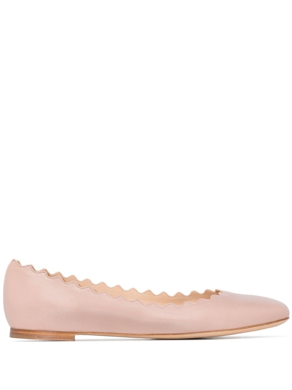 

Chloé туфли-лодочки Lauren с фестонами, розовый