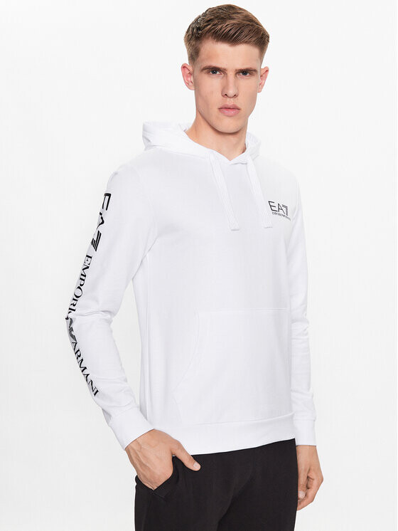 

Толстовка обычного кроя Ea7 Emporio Armani, белый