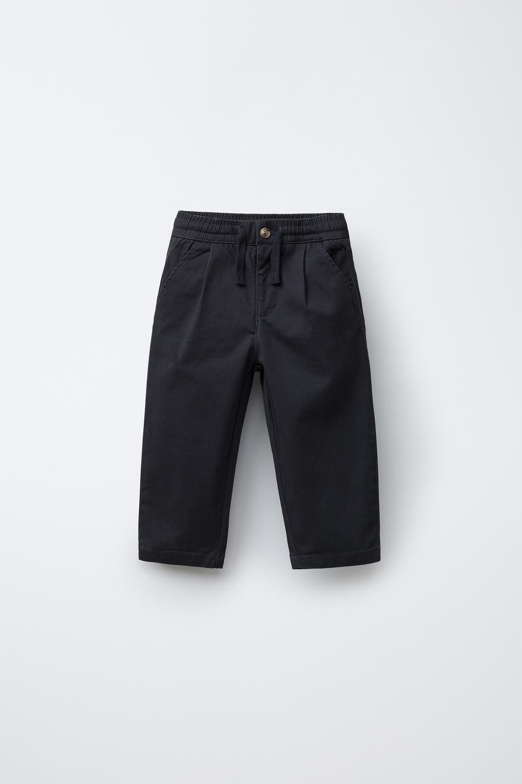 

Брюки-чинос ZARA, цвет Dark navy