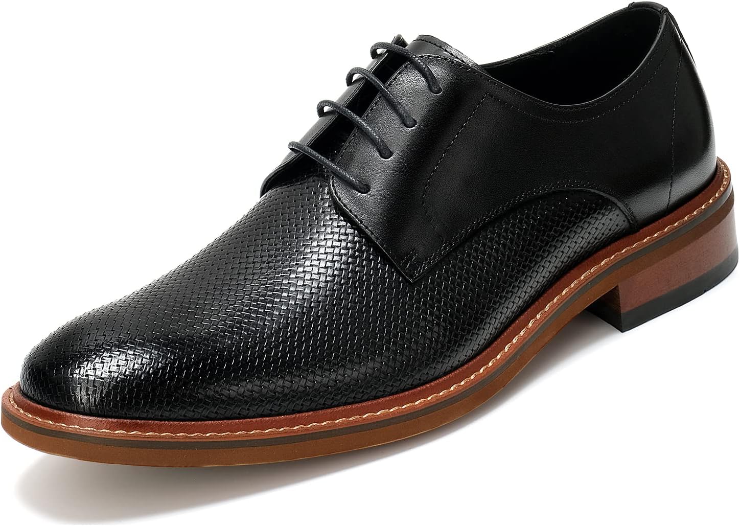 

Мужские классические туфли RITIZEN Oxford, кожаные, с шнурками и без, для свадьбы и работы, черный