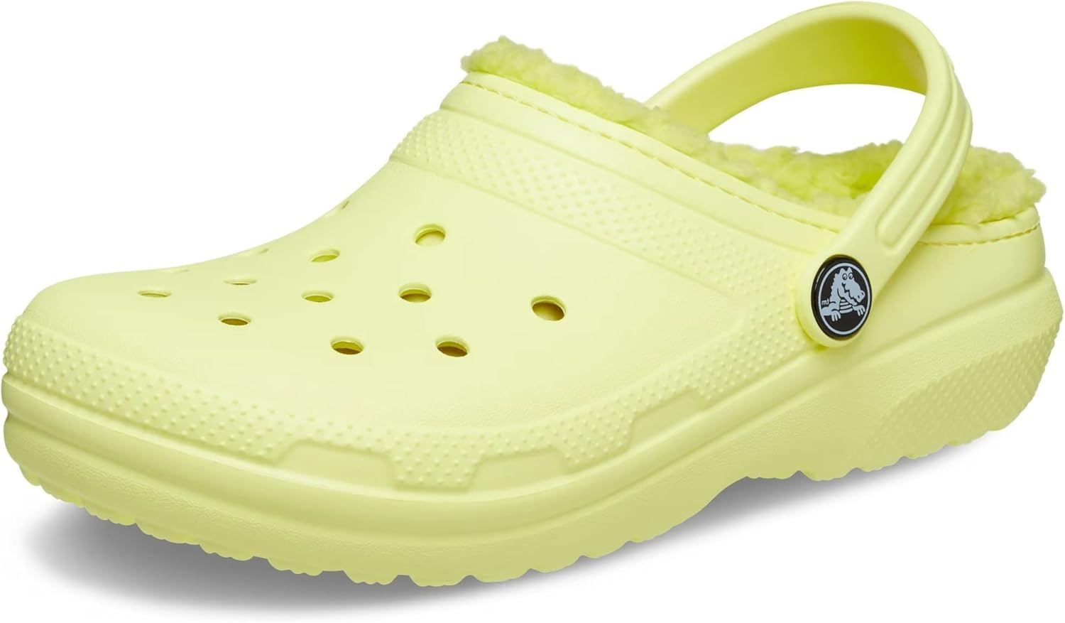 

Детские классические сабо Crocs унисекс с подкладкой, Sulphur