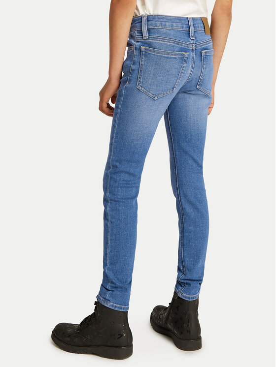 Обтягивающие джинсы IG0IG02707 Calvin Klein Jeans, синий — фото 2
