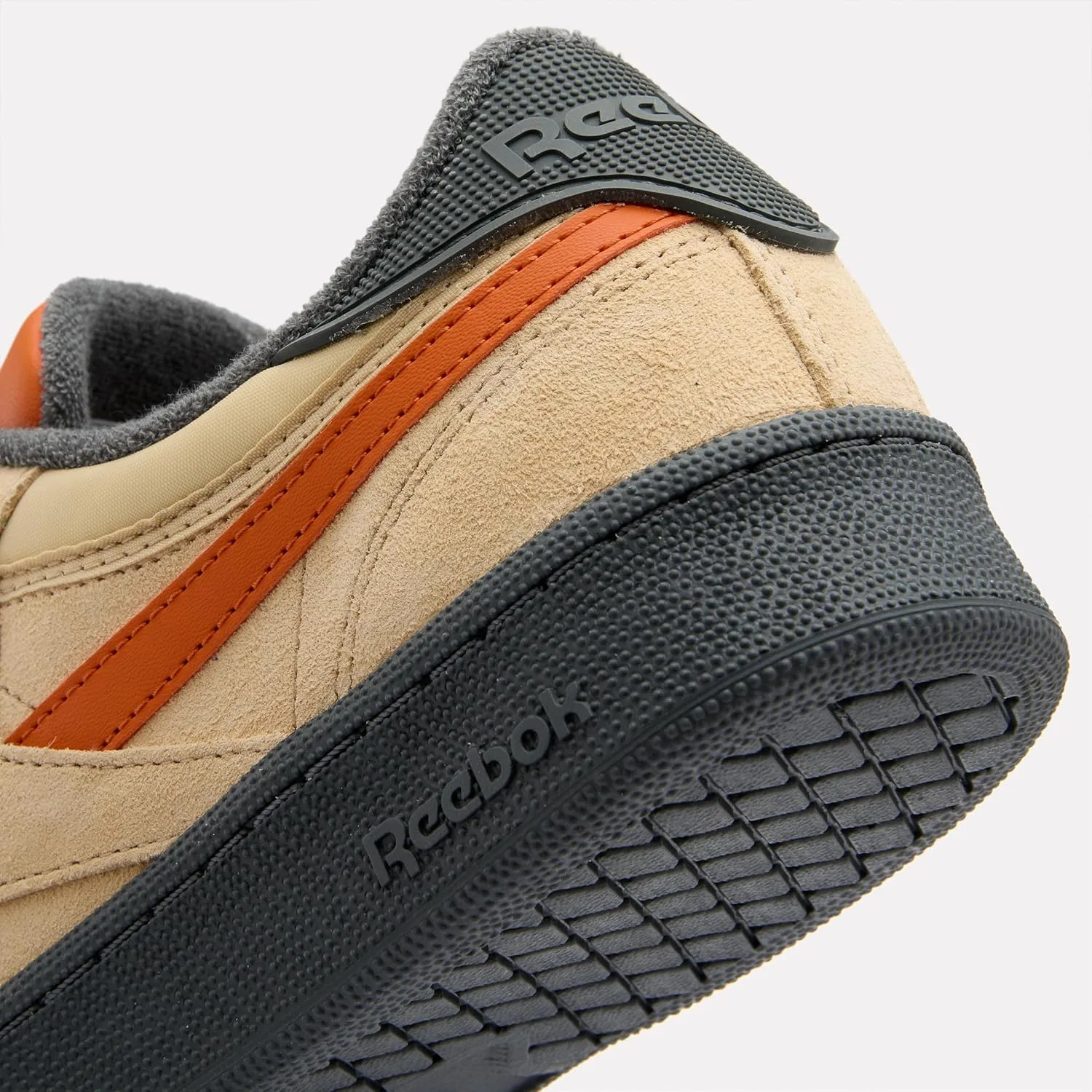Кроссовки Reebok Unisex Club C Revenge Vintage, Simplebeige Grey5 Rust Orange — фото 2