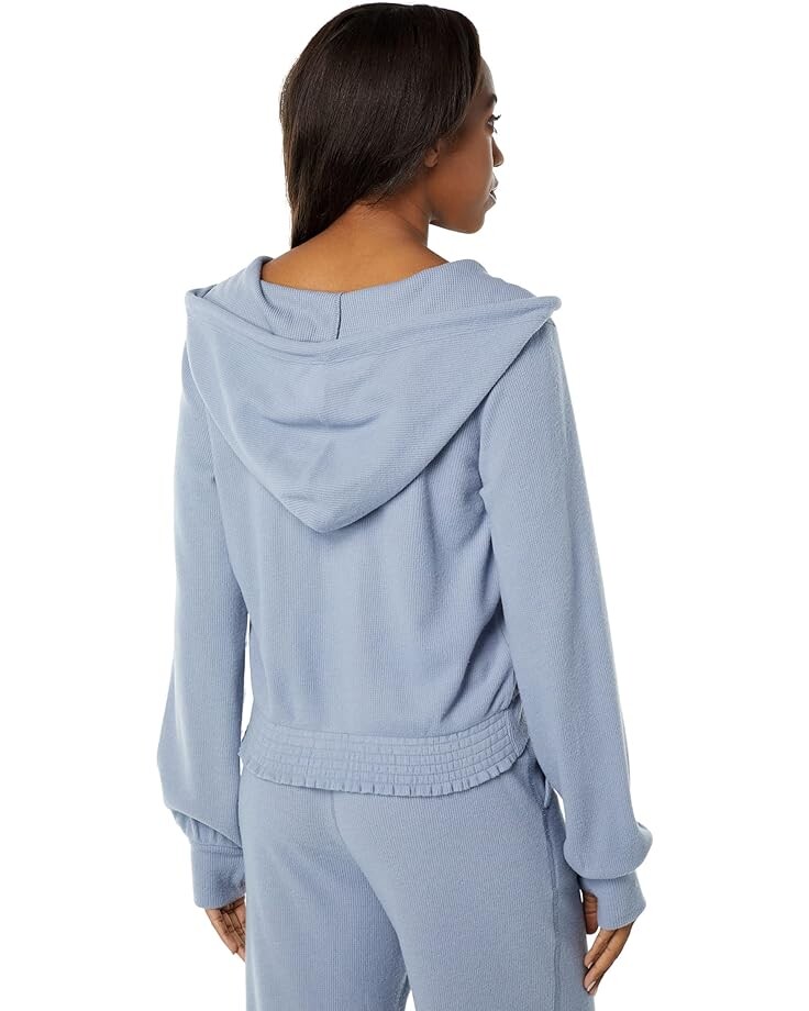 

Худи THRIVE SOCIETE Waffle Long Sleeve Surplus Hoodie, цвет Dusk Blue