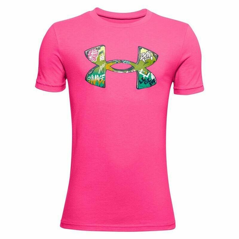 

Детская футболка с короткими рукавами UA Tech UNDER ARMOUR, цвет rosa