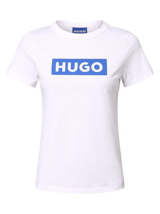 

Футболка классическая tee_b Hugo Blue, белый