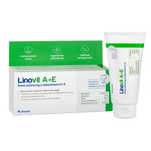 

Линовит А+Е, Крем защитный, 80г, Linovit