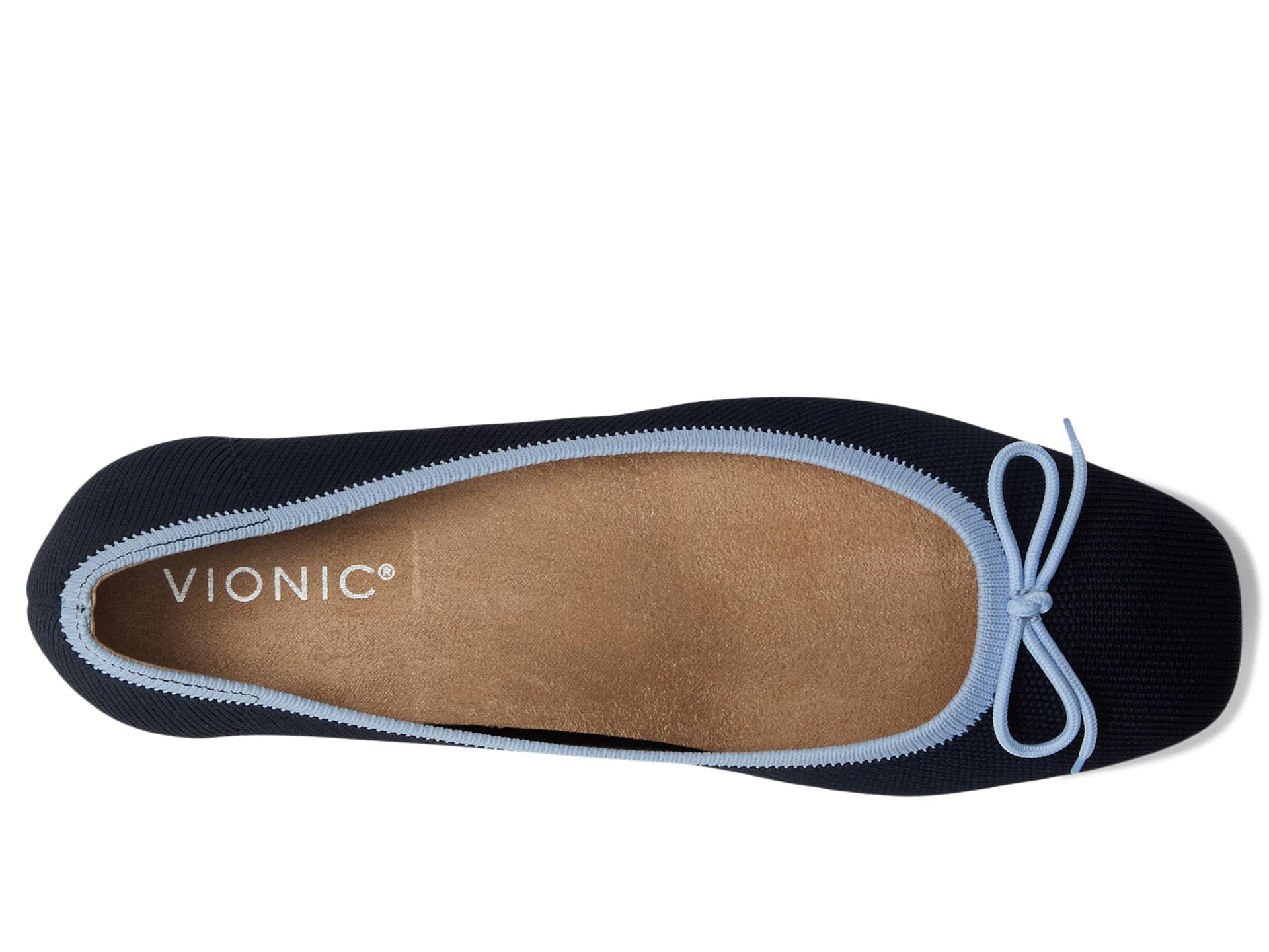 Балетки VIONIC Klara Knit Skimmers, Navy Knit — фото 2