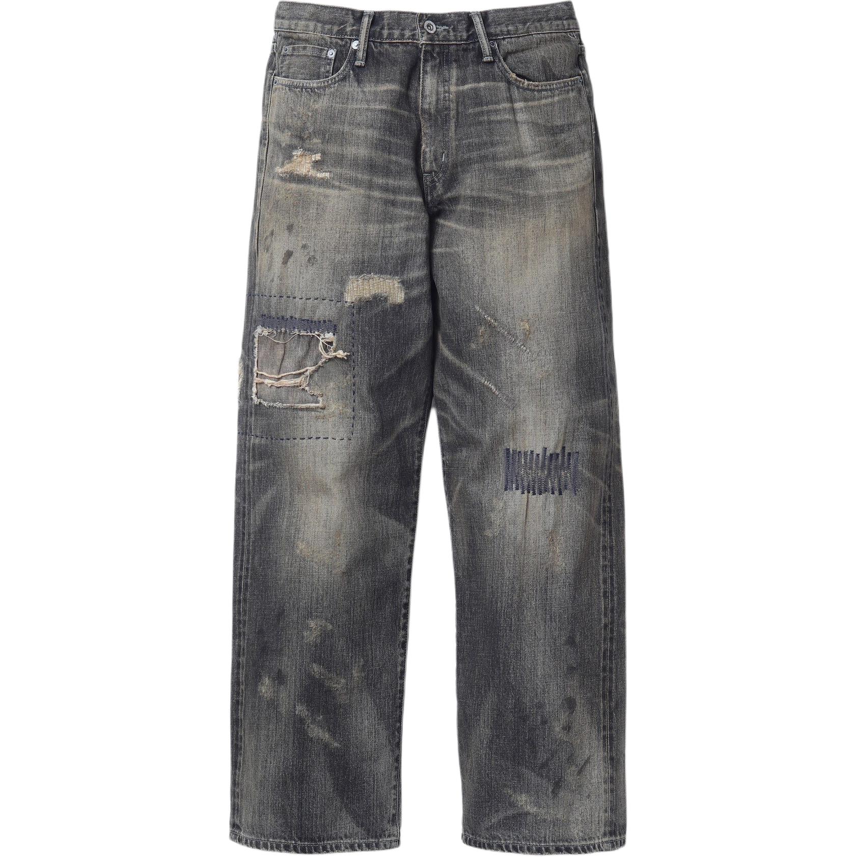 

Широкие брюки savage denim dp NEIGHBORHOOD, черный
