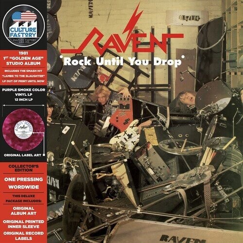

Виниловая пластинка Raven - Rock Until You Drop