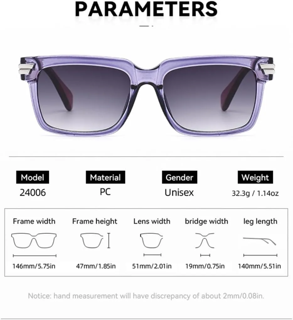 

Ретро-модные солнцезащитные очки для женщин и мужчин, классический винтажный стиль, защита от УФ-излучения UV400, для активного отдыха VFDHN, Brown Clear