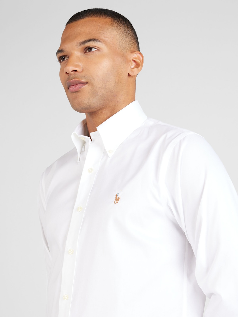 Рубашка делового покроя Regular Fit Polo Ralph Lauren, белый — фото 2