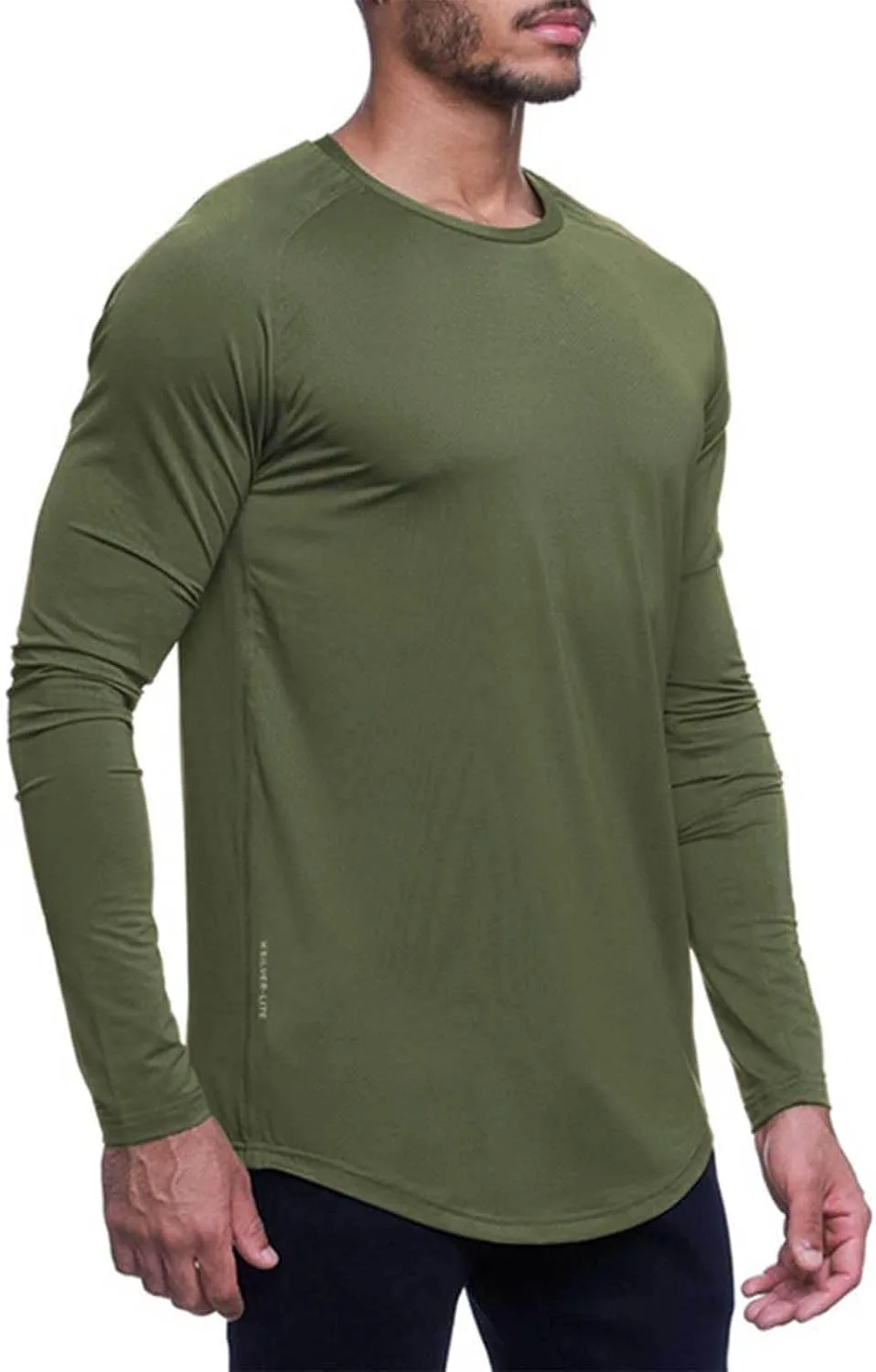Футболка с длинным рукавом для тренировок Moisture Wicking UPF 50 — фото 2