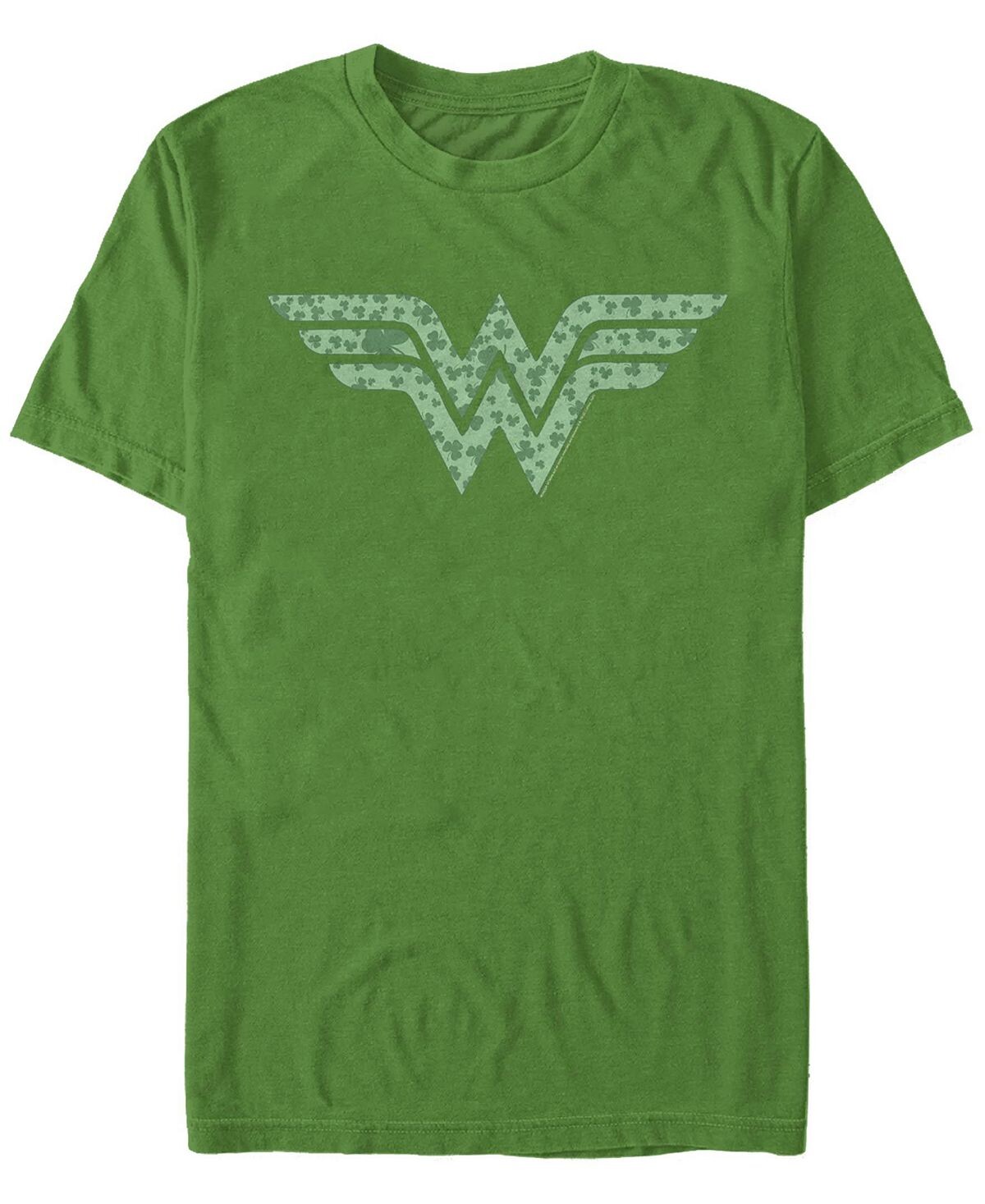 

Мужская футболка с короткими рукавами и круглым вырезом Wonder Woman Shamrock Fifth Sun