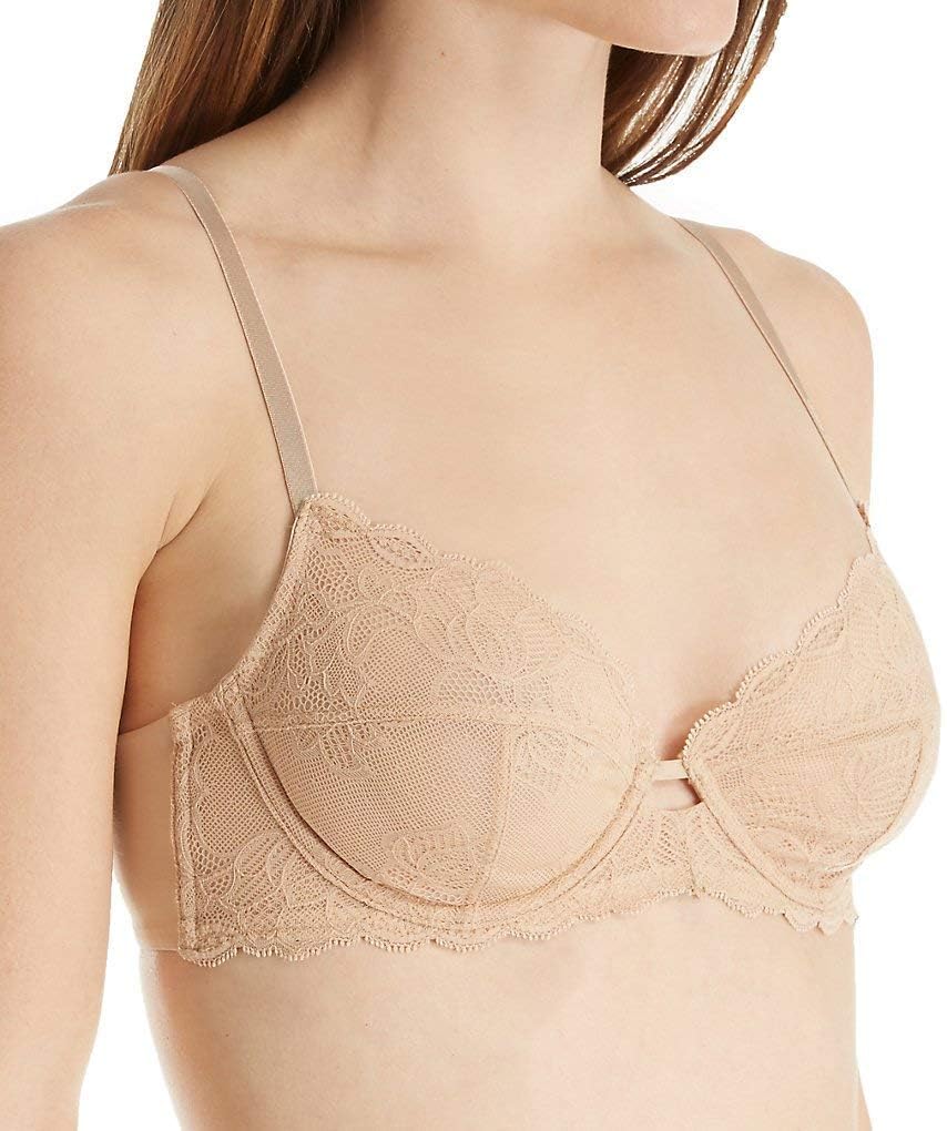 

Женский бюстгальтер без подкладки с соблазнительным комфортом Calvin Klein, Beige