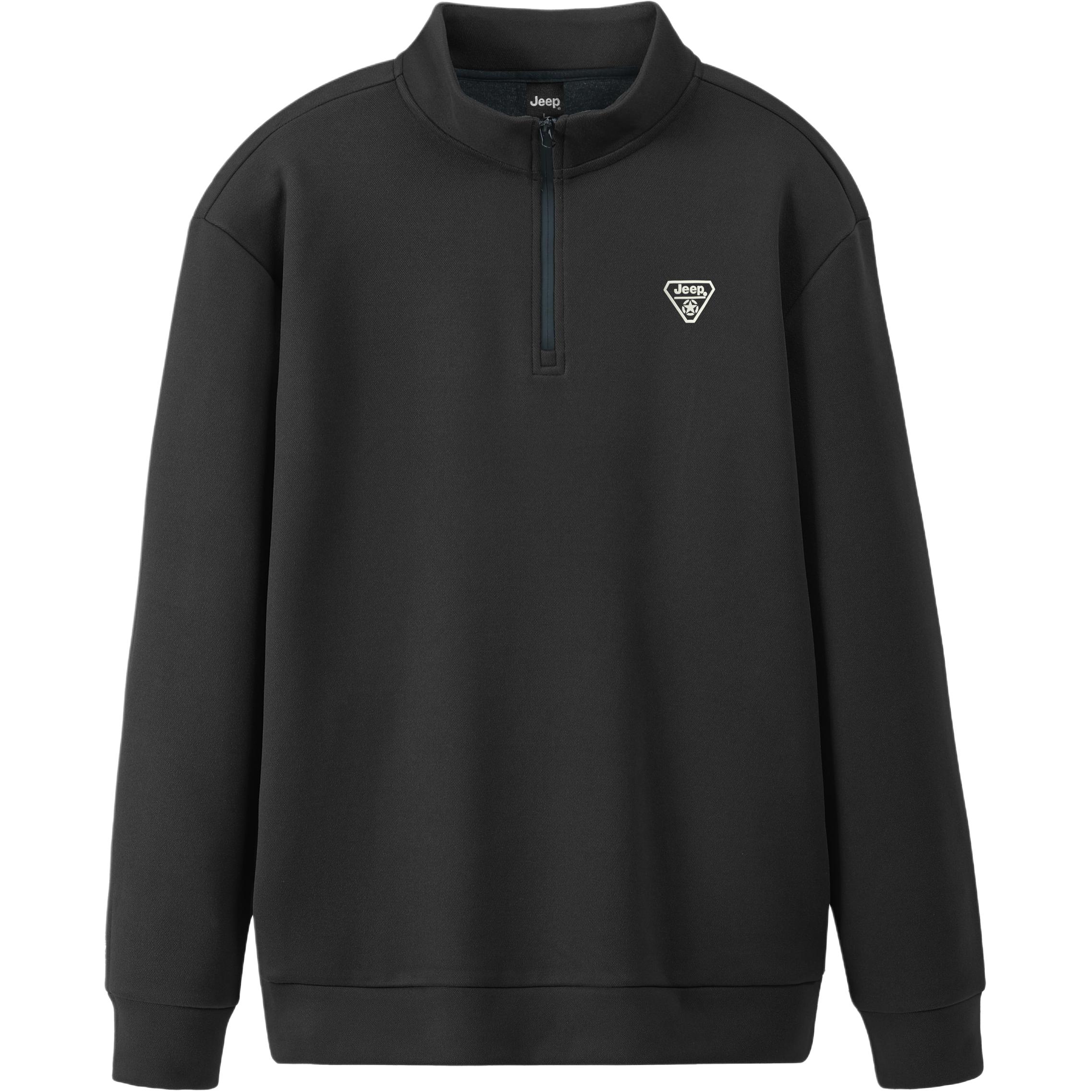 

Свитшот Unisex Stand Collar Moderate Jeep, черный