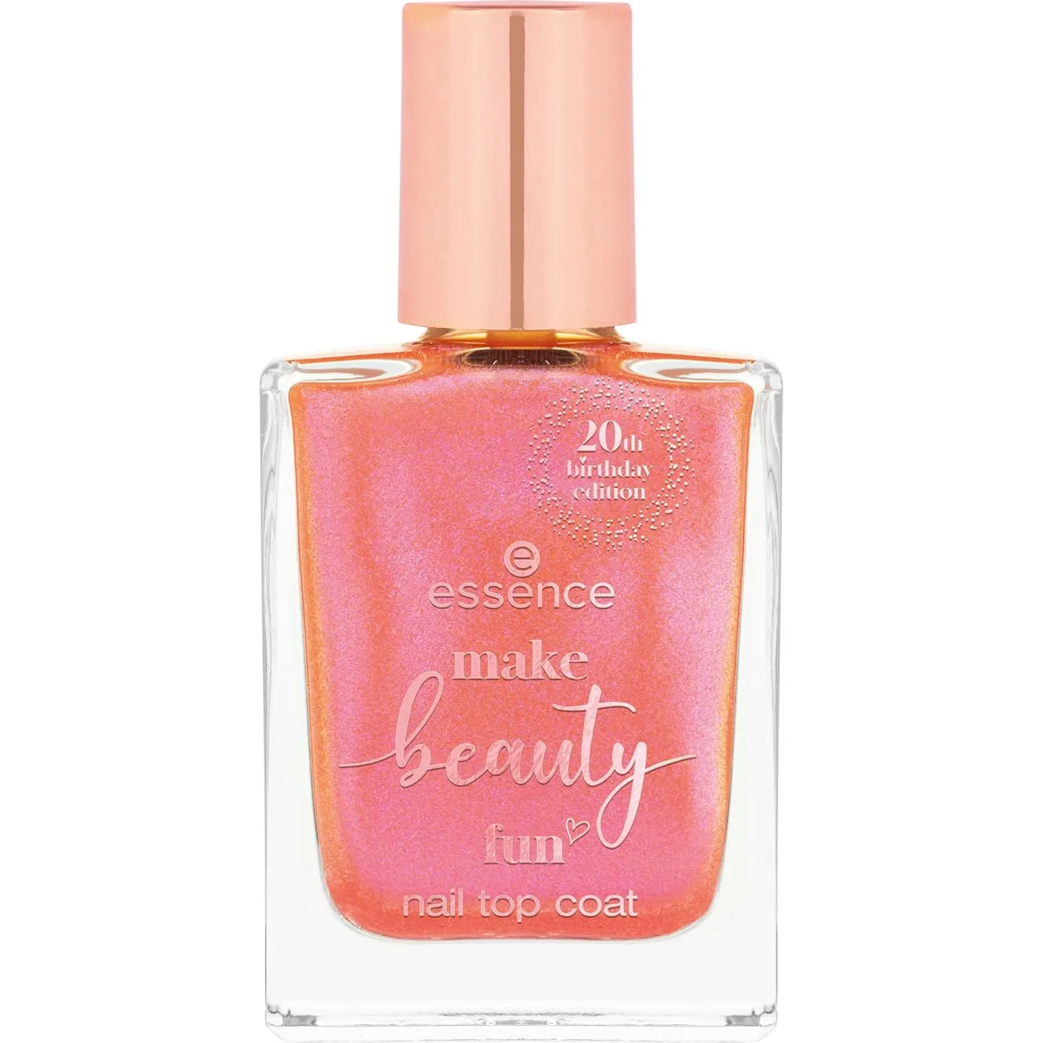 Верхнее покрытие для ногтей «Coat Life With Happiness!» от Essence Essence