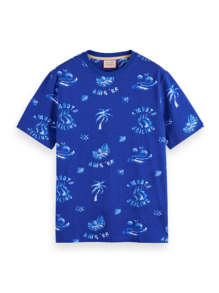 

Футболка Scotch & Soda, синий